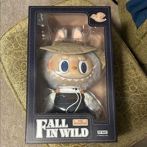 Pop Mart Fall in Wild Monster Toy - Blue and White